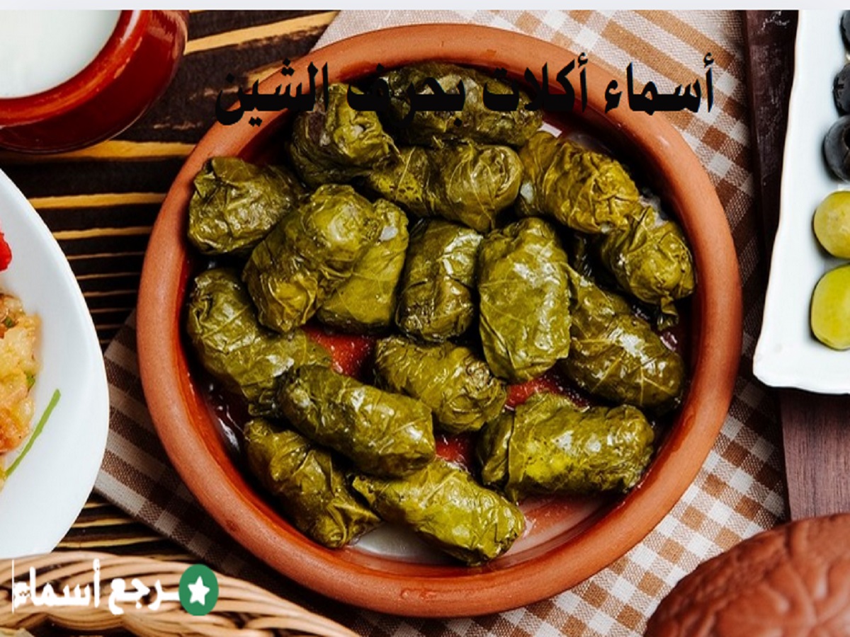 أسماء أكلات بحرف الشين دليل شامل