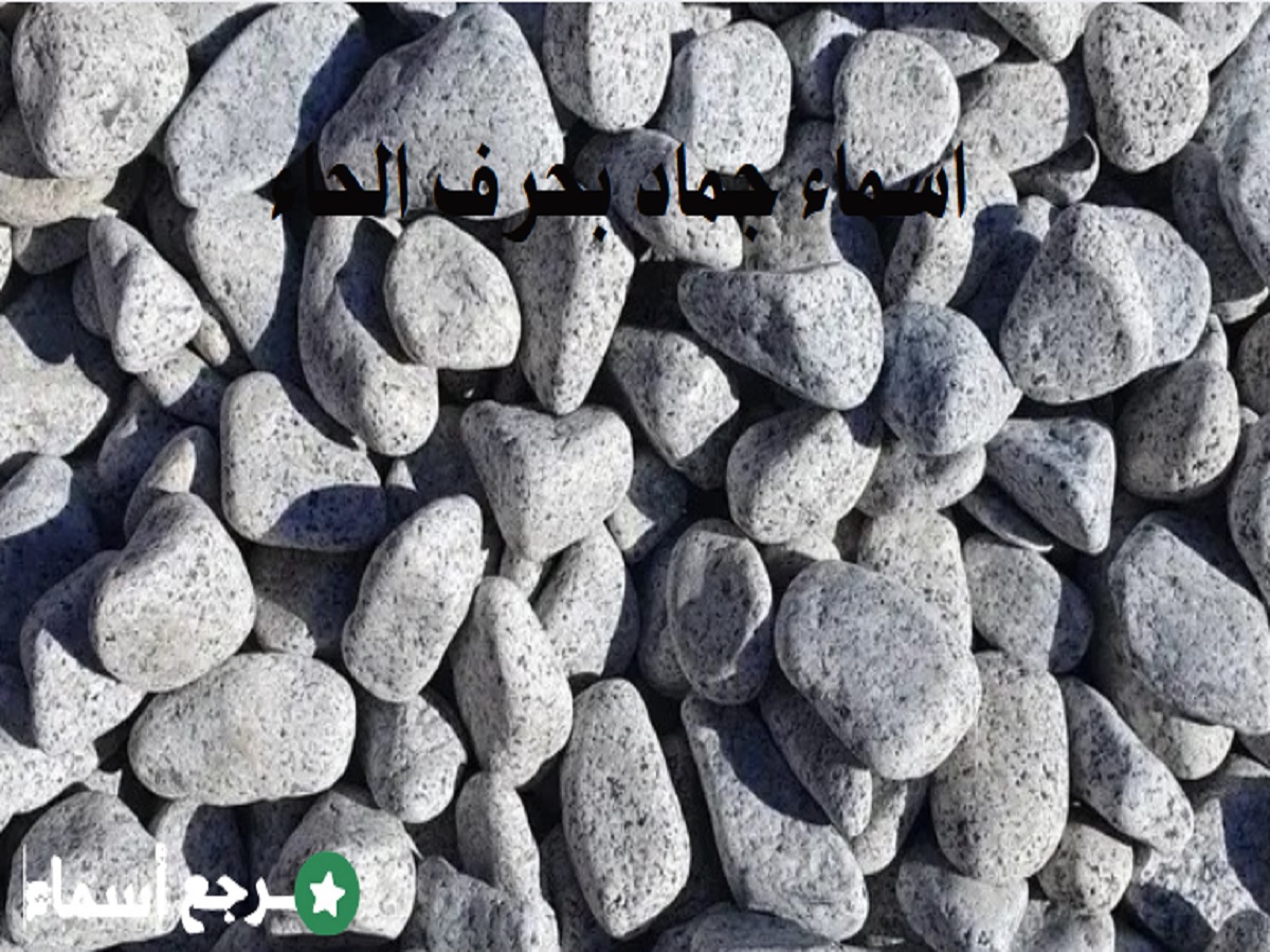 اسماء جماد بحرف الحاء مع معلومات عن كل اسم
